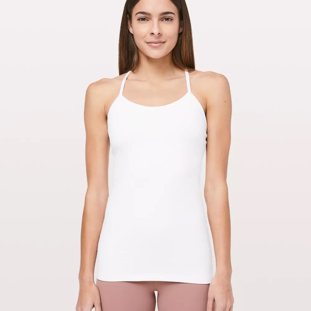 Lululemon Athletica White Camisole